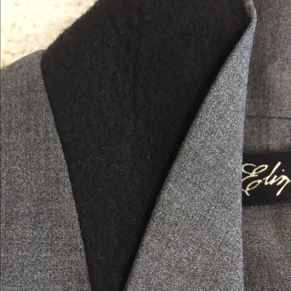 Elizabeth and James gray blazer - Picture 7 of 7